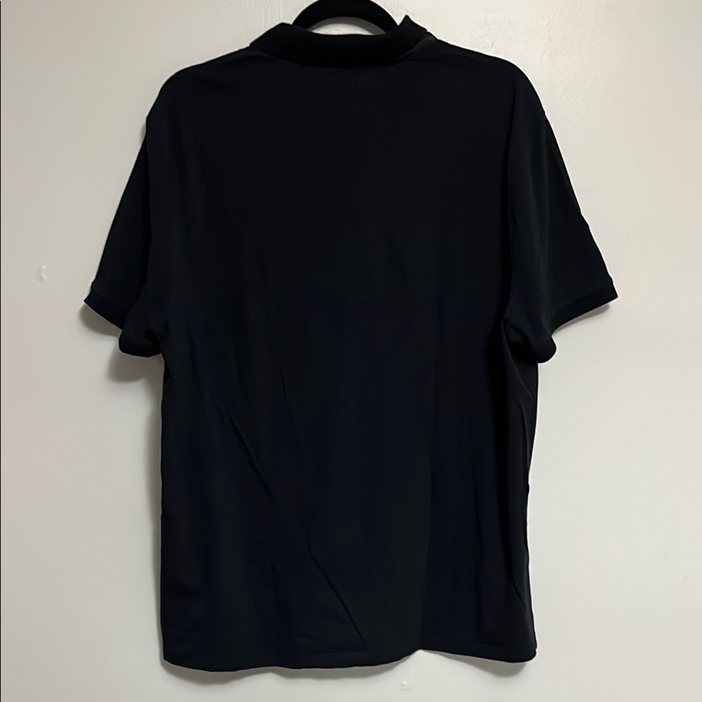 Men's Black Polo Shirt - Picture 4 of 4